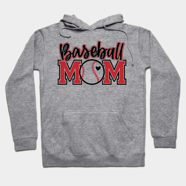 Baseball Mom Hoodie by iconking